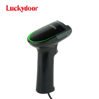 2D Wired POS Handheld Barcode Scanner 30fps Warehouse Gun With USB RS232 PS2