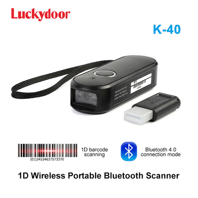 Mini Portable Bluetooth 2.4G Barcode Scanner Wireless CCD With 2500 Pixel CMOS