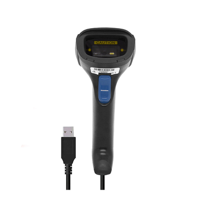 Handheld 2D Wired Barcode Scanner Gun With USB Or RS232 Interface