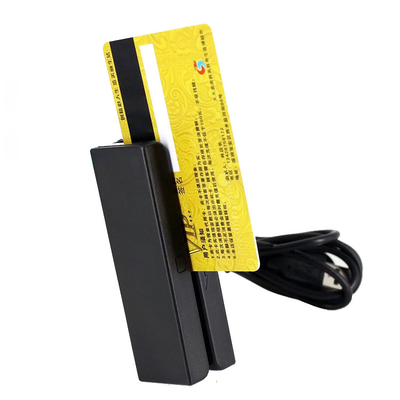 MSR200 USB 3 Track Magnetic Stripe Card Reader DC5V POS Credit Card Reader