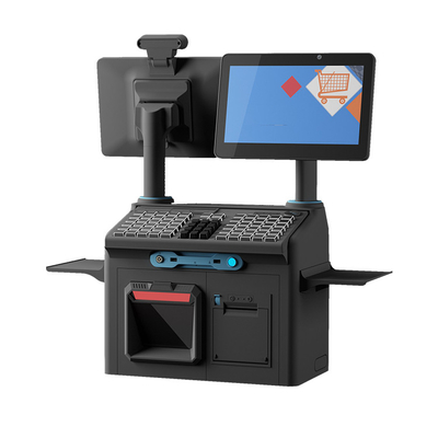 Retail Store Intel J1900 CPU All In One POS Terminal With Display