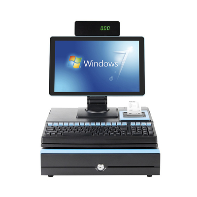 15.4 Inch 1280*800 Windows 10 POS System ODM Cash Register For Grocery Store