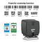 USB RS - 232 2D Hands Free Barcode Scanner QR For Library Retail Mall