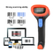 1500 Point POS Barcode Scanner Reader CCD Image Sensor Handheld USB Cable 1D