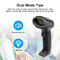 Luckydoor Handheld Wired 1D 2D QR POS Barcode Scanner 300mm/S With USB Cable