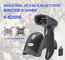 Wireless Bluetooth 1D 2D Barcode Scanner QR Barcode Reader With Dongle