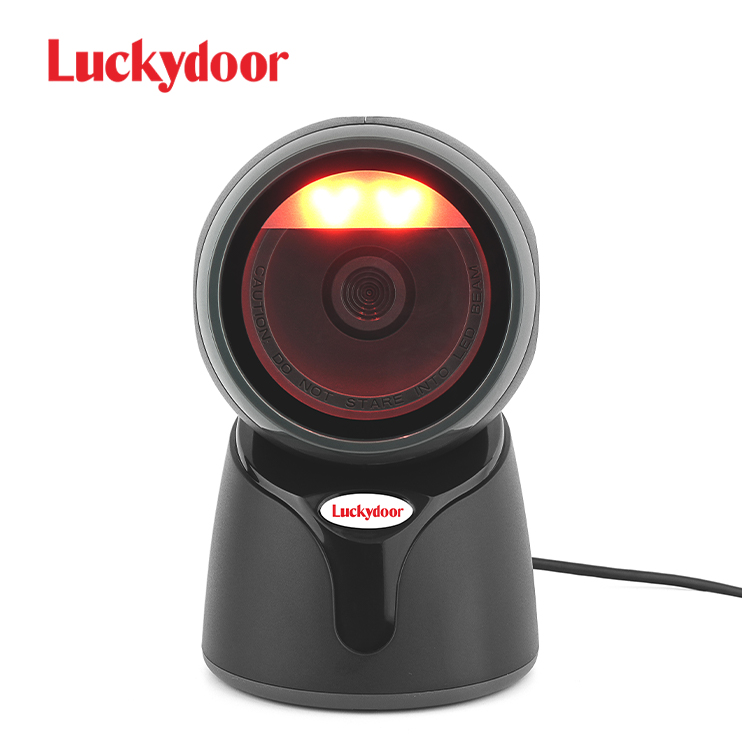 L600E Hands Free 2D QR Code Reader Omnidirectional Barcode Scanner With USB Cable