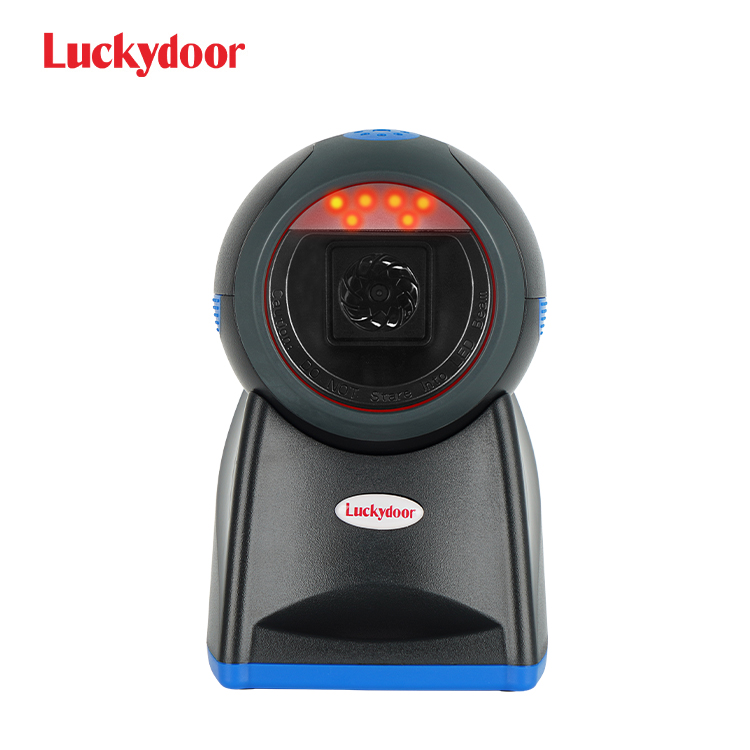 L650 1D 2D QR CMOS Desktop Barcode Scanner USB Omnidirectional Hands Free Wired Barcode Scanner