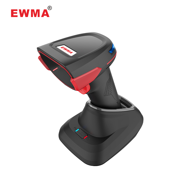 DS350BT 2D Wireless Bluetooth Barcode Scanner with Multifunctional charging base